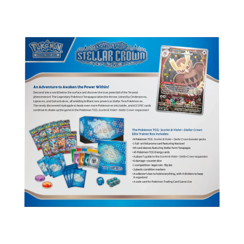 Pokémon TCG: Stellar Crown Elite Trainer Box