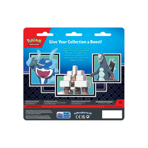 Pokémon TCG: Palafin, Baxcalibur & Garganacl Cards with 2 Booster Packs & Coin (Obsidian Flames & S/V Base)