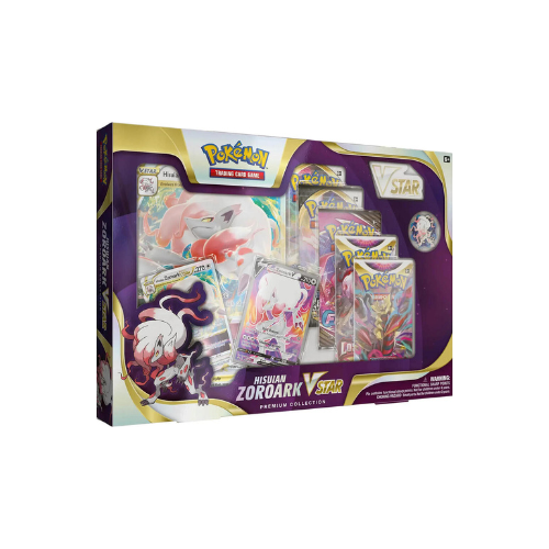 Pokemon TCG: Hisuian Zoroark VSTAR Premium Collection