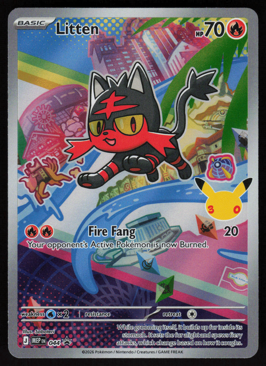 Litten Promo ME: Mega Evolution Promo 044 NM