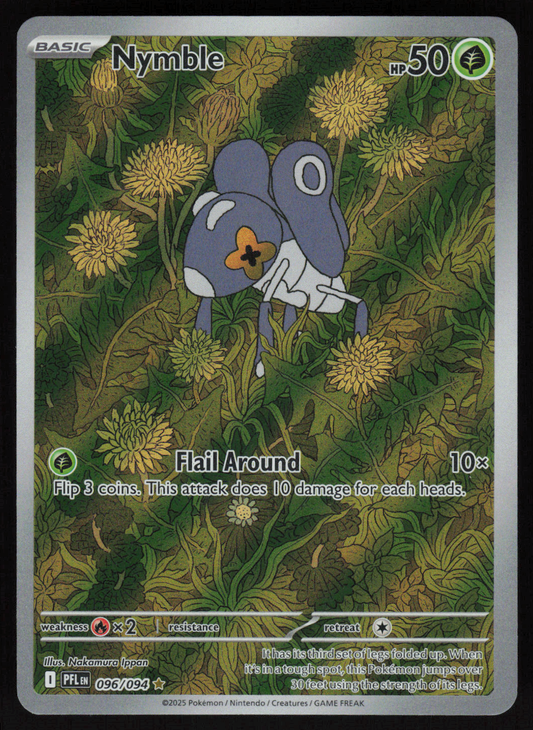 Nymble - Illustration Rare ME02: Phantasmal Flames 096/094 NM