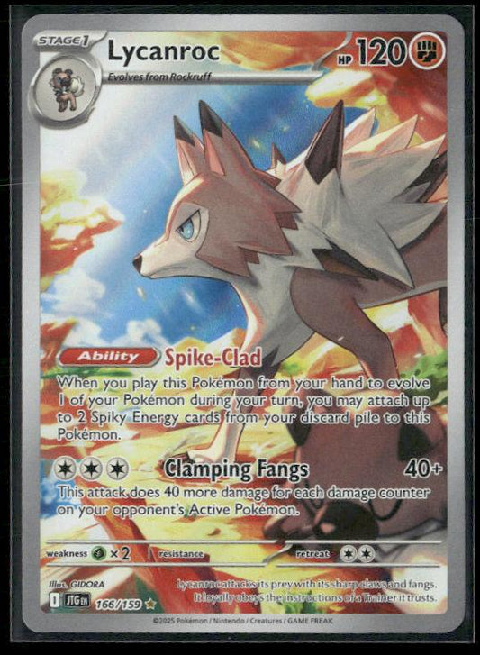 SV09: Journey Together #166/159 Lycanroc