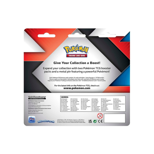 Pokémon TCG: 2 Booster Packs & Collector's Pin (Fusion Strike & Battle Styles)