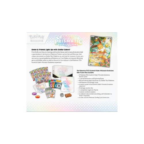 Pokémon TCG: Prismatic Evolutions Elite Trainer Box