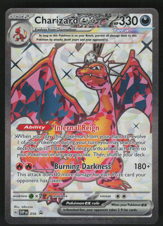 Charizard ex - Promo SV: Scarlet & Violet Promo Cards 056 NM