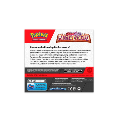 Pokémon TCG: Scarlet & Violet-Paldea Evolved Booster Display Box (36 Packs)