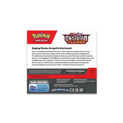 Pokémon TCG: Scarlet & Violet-Obsidian Flames Booster Display Box (36 Packs)