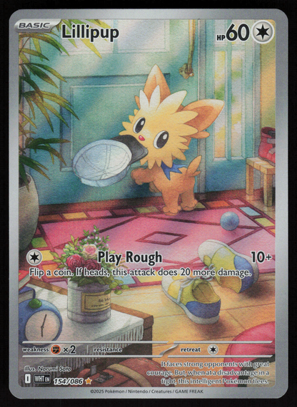 Lillipup Illustration Rare SV: White Flare 154/086 NM