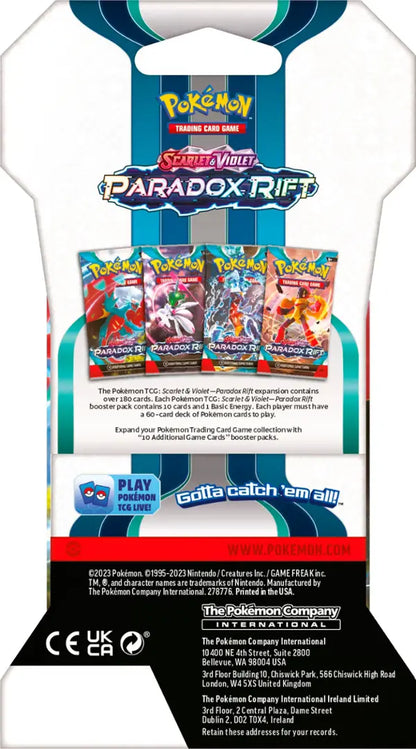 Pokémon TCG: Paradox Rift Sleeved Booster Pack