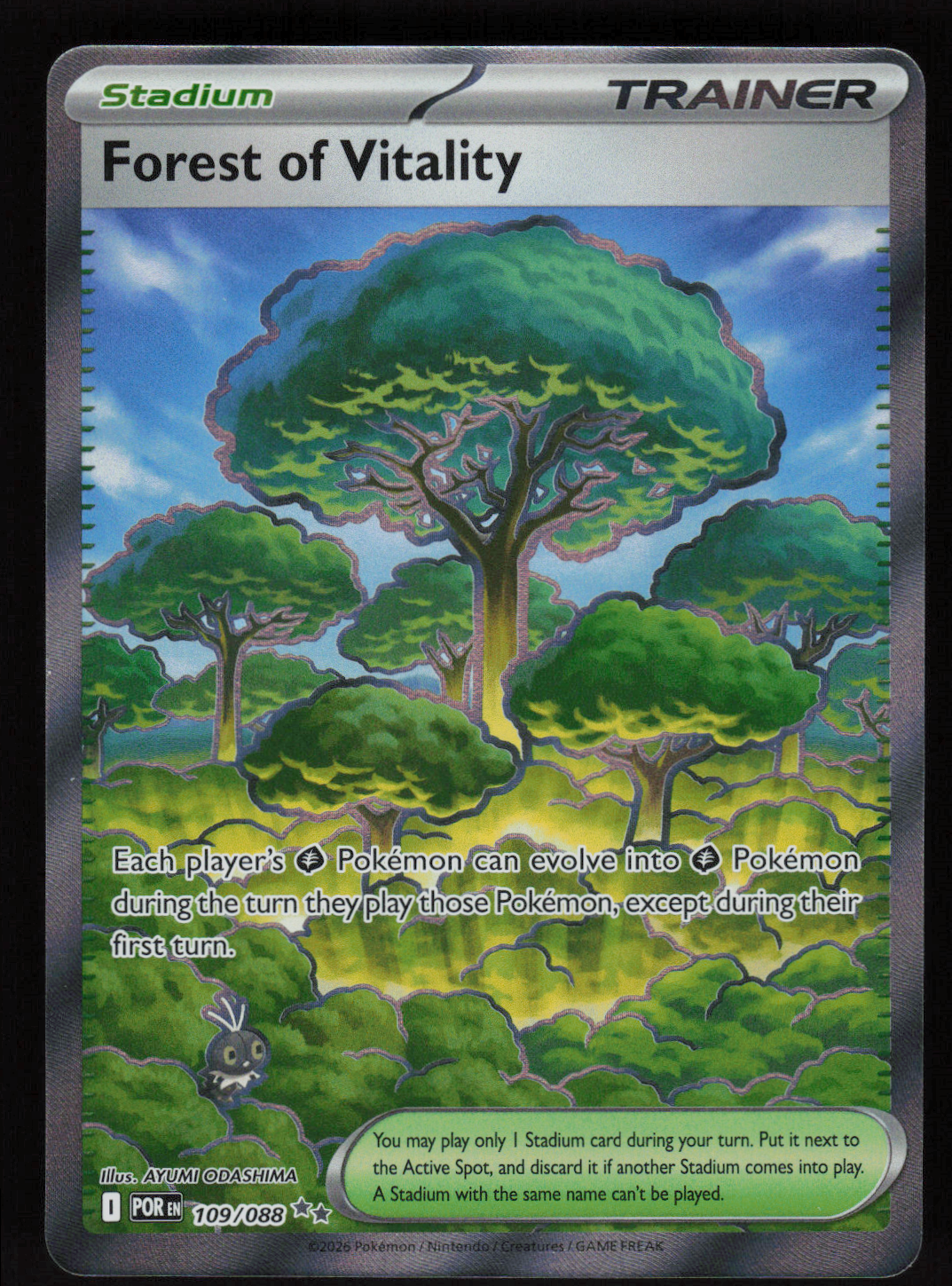 Forest of Vitality Ultra Rare ME03: Perfect Order 109/088 NM