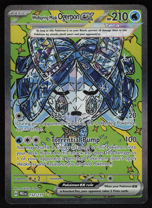 Wellspring Mask Ogerpon ex Special Illustration Rare SV: Prismatic Evolutions 152/131 NM