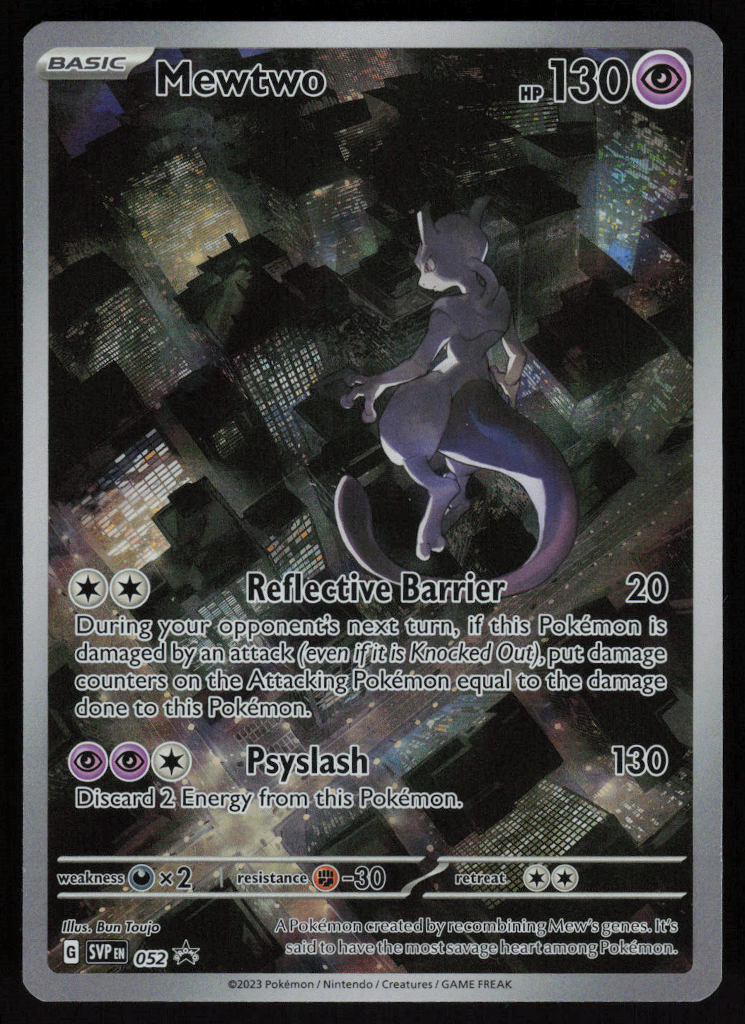 Mewtwo Promo SV: Scarlet & Violet Promo Cards 052 NM